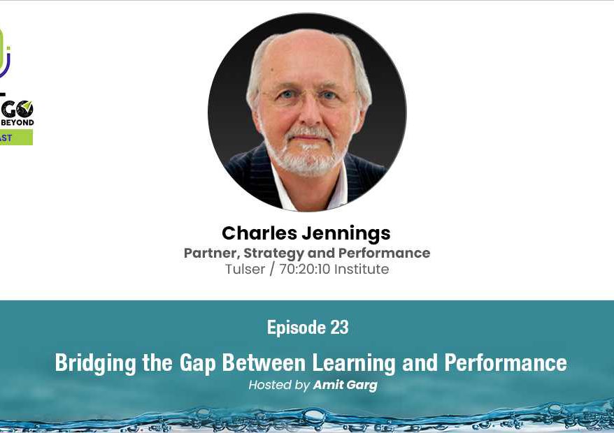 Unlock the secrets to bridging the gap between learning and performance in organizations! Join us in a thought-provoking podcast episode with Charles Jennings, a renowned expert in organizational learning. Explore innovative approaches, the 70:20:10 model, and more. Listen now!" Top of Form