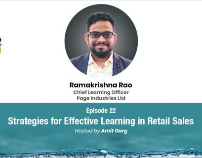 Podcast Episode: Coach Ramakrishna Rao discusses effective retail sales training strategies on L&D Go Beyond.