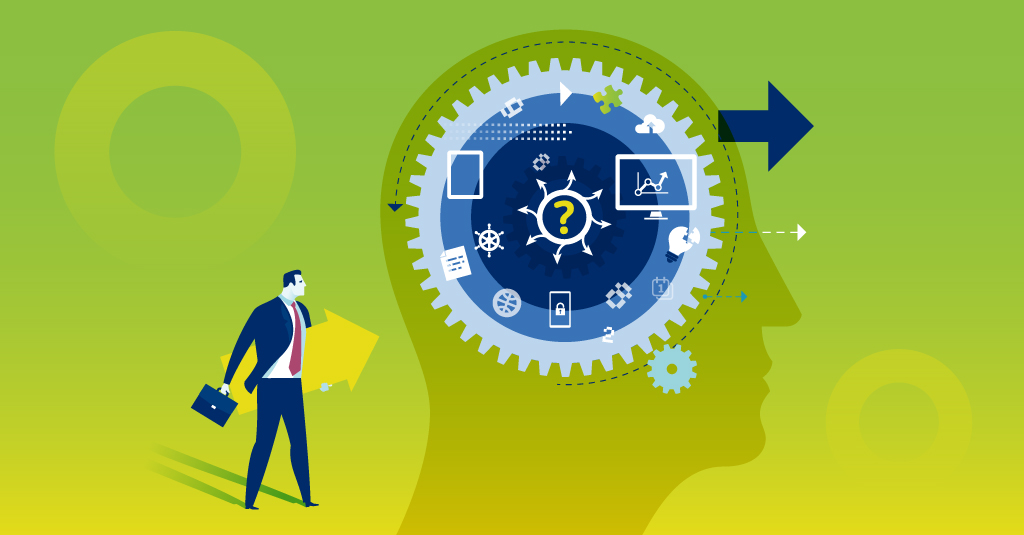 Image depicting various learning tools and technologies for scenario-based learning.